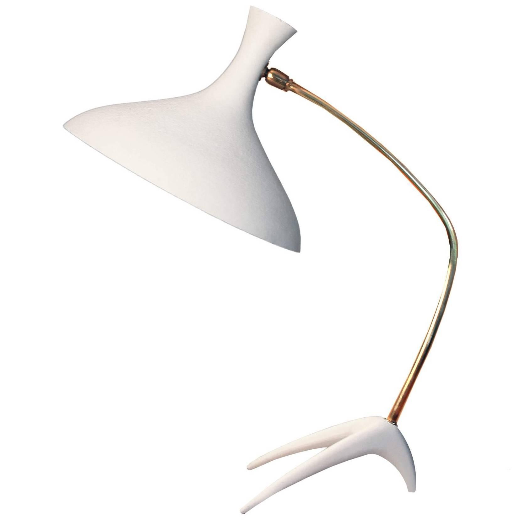 Louis Kalff Table Lamp, 1950s Stilnovo Style Modernist Design  