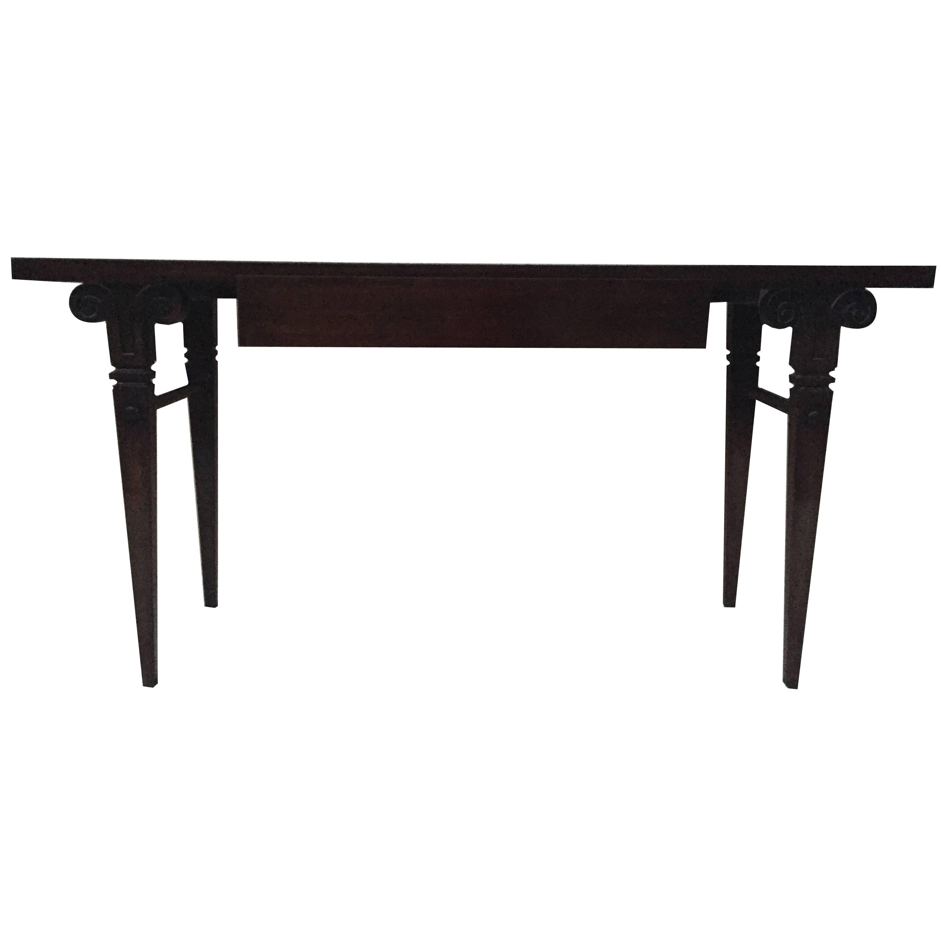 Tommi Parzinger Rams Head Console / Sofa Table