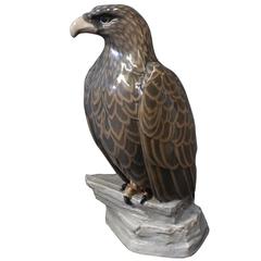 Porzellanfigur "Ein Adler" von Jens Peter Dahl-Jensen für Bing und Groendahl