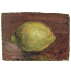 Giorgio De Chirico Natura Morta "Limon Framed Oil on Canvas" Painting 4