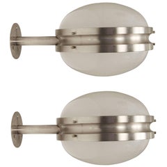 Large Sergio Mazza 'Gamma' Wall or Ceiling Lights for Artemide, circa 1960s