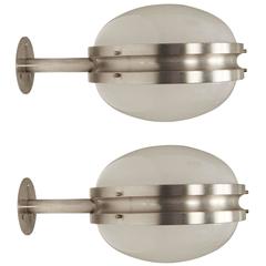 Large Sergio Mazza 'Gamma' Wall or Ceiling Lights for Artemide, circa 1960s 3