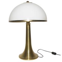 Lampe de table par Gabriella Crespi:: signée:: 1970:: Italie