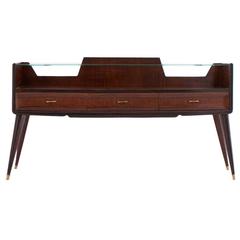 Italian Palisander Mid-Century Modern Chest of Drawers, 1950s