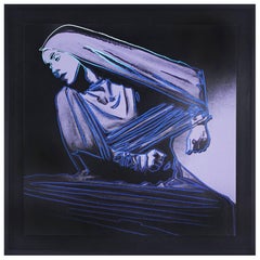 Andy Warhol Lamentation #388 from Martha Graham Series 1986 Signed Screen Print