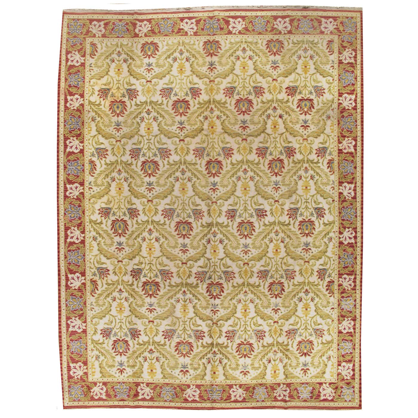 Portugal Rug Antique Portuguese Carpet For Sale at 1stDibs | portuguese carpets