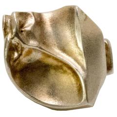 Scandinavian Modern Silver “Sagitta” Ring by Bjorn Weckstrom, Lapponia, Finland 7