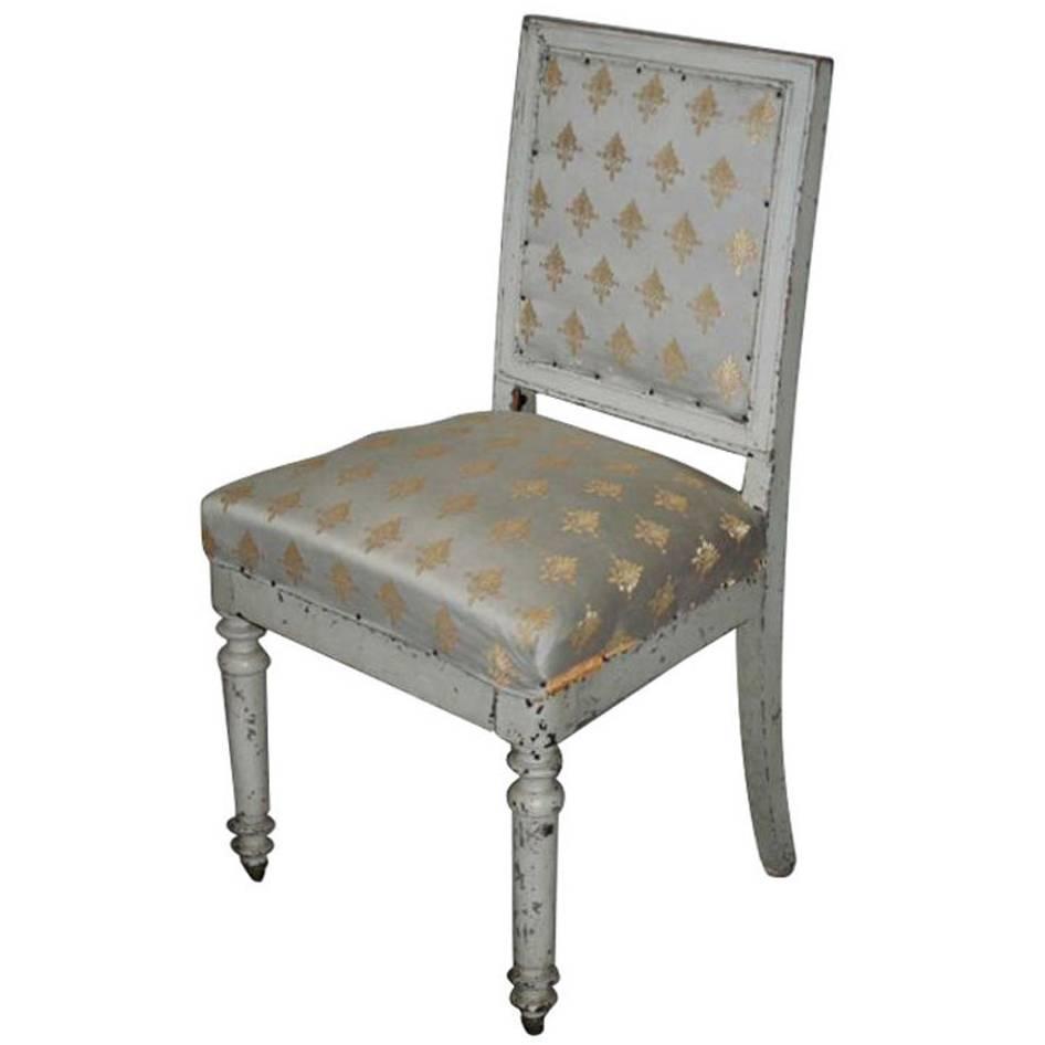 Swedish Painted Occasional Chair At 1stdibs