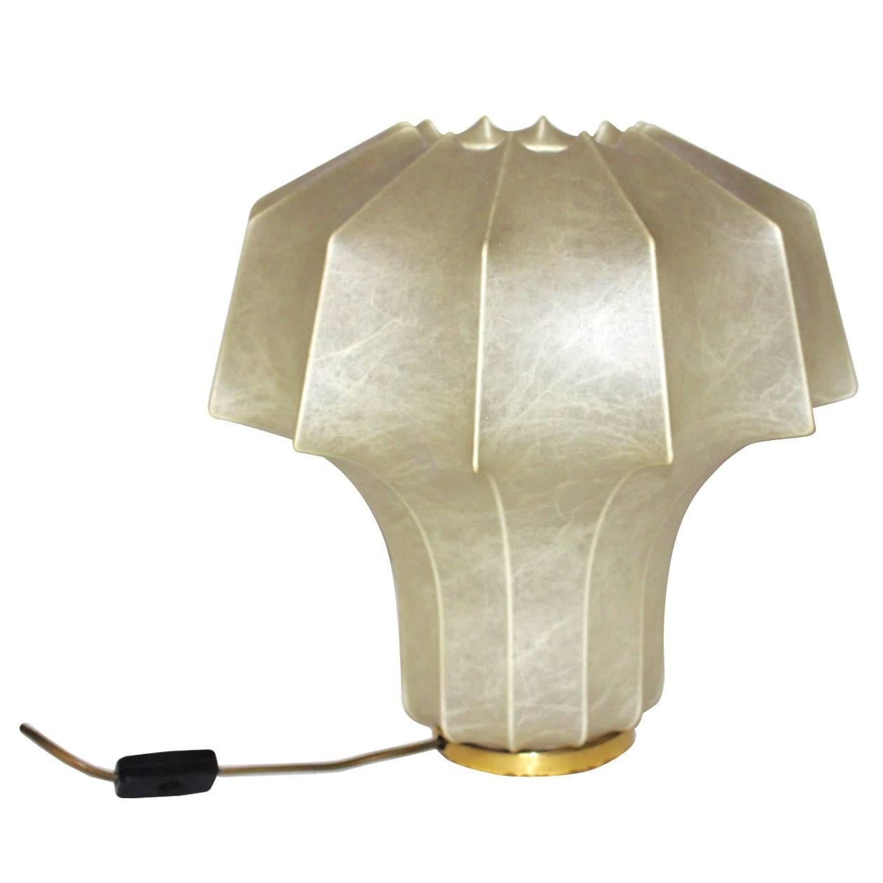 Mid Century Vintage Table Lamp Style Achille & Pier Giacomo Castiglioni 1960s For Sale