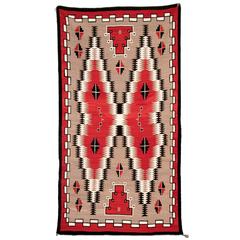 Vintage Navajo Rug, Ganado Trading Post, circa 1930 5