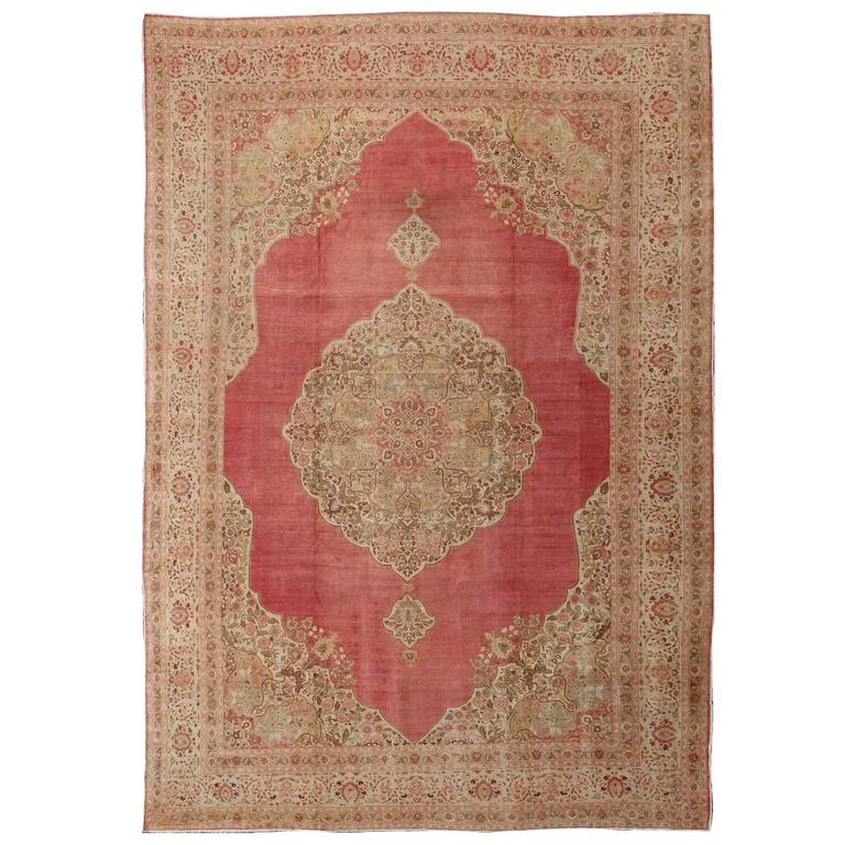 Large Antique Turkish Sivas Rug For Sale at 1stdibs