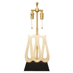 Alabaster Ribbon Lamp Alabaster Ribbon Lamp