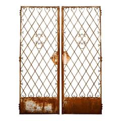 Pair of French Metal Garden Gates 8