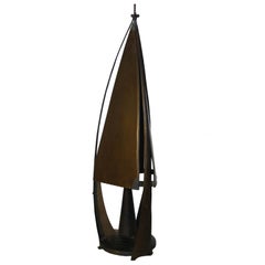 Lampada da tavolo originale della Scuola di Amsterdam