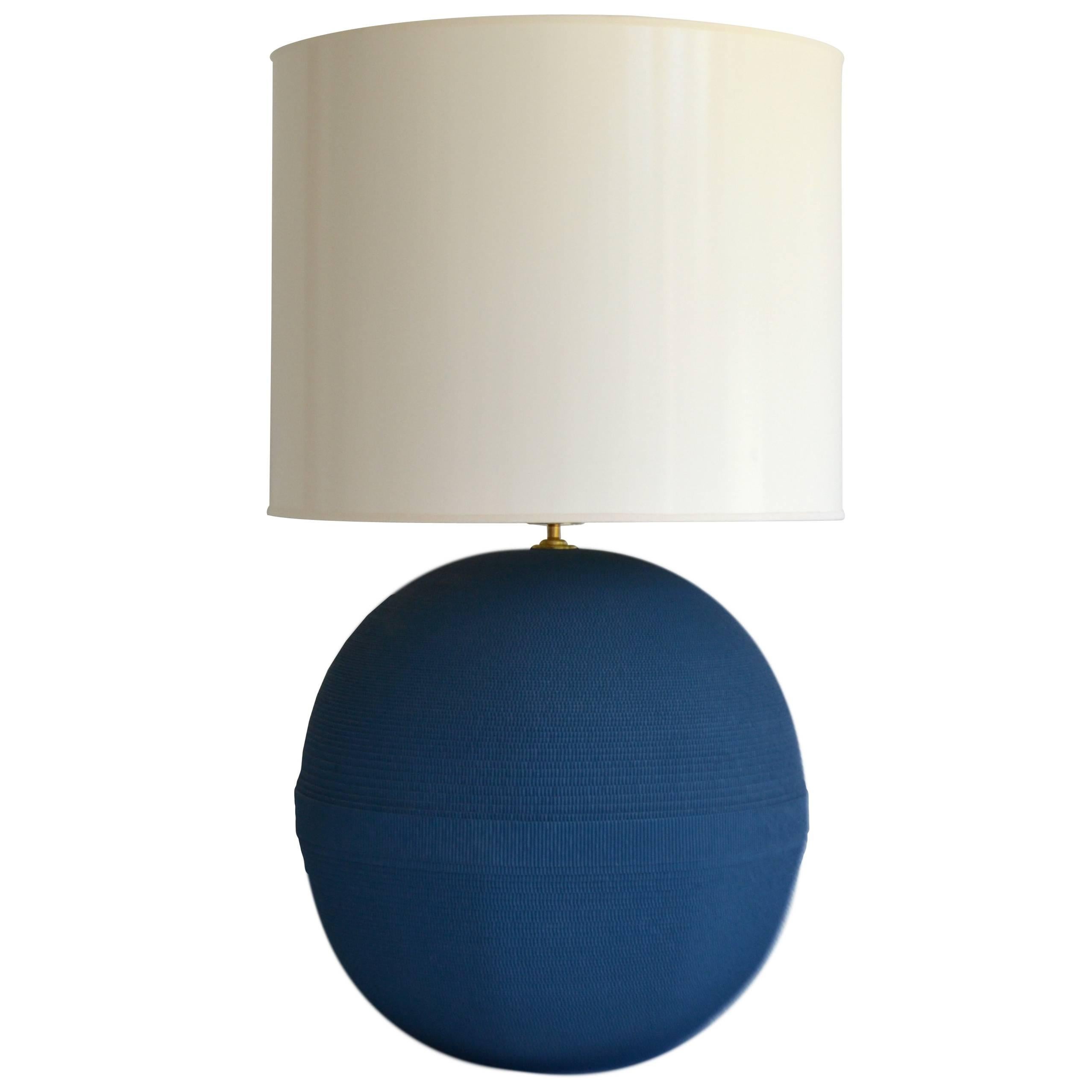 Postmodern Ball Form Table Lamp For Sale
