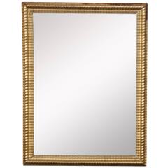 Louis XVI Gilded Mirror