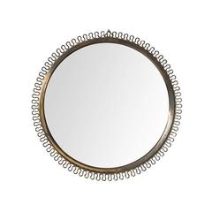 Josef Frank Mirror in Brass Produced by Svenskt Tenn in Sweden 11