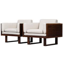 Poul Cadovius Easy Chairs Produced by France & Son in Denmark 3