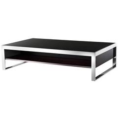 Chicago Coffee Table in High Gloss Ebony Finish