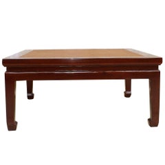 Fine Jumu Wood Low Table with Canned Top