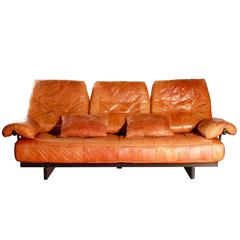 1960s, de Sede, Leather Daybed/Sofa, Switzerland