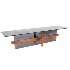 Unique Custom Rosewood Mid-Century Coffee Table 5