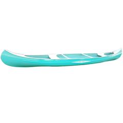 Mid-Century Modern 'Core Craft' Turquoise Fiberglass Canoe