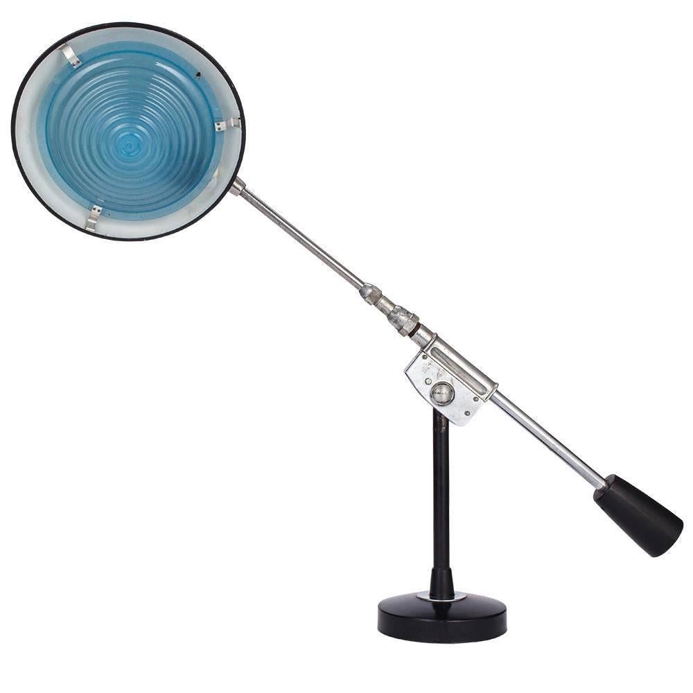 Lampe industrielle de Louis Ferdinand Solere, datant d'environ 1955 en vente