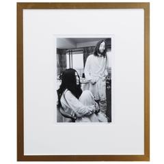 Nico Koster Framed Photograph, John Lennon & Yoko Ono, Amsterdam, 1969