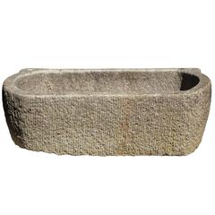 Marble Bath. 19th Century. Oval Ended. 43 Inches Long 11