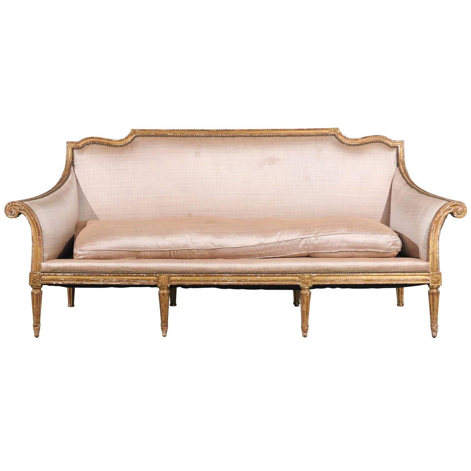 20th Century Louis XVI Style Settee in the Style of Maison Jansen