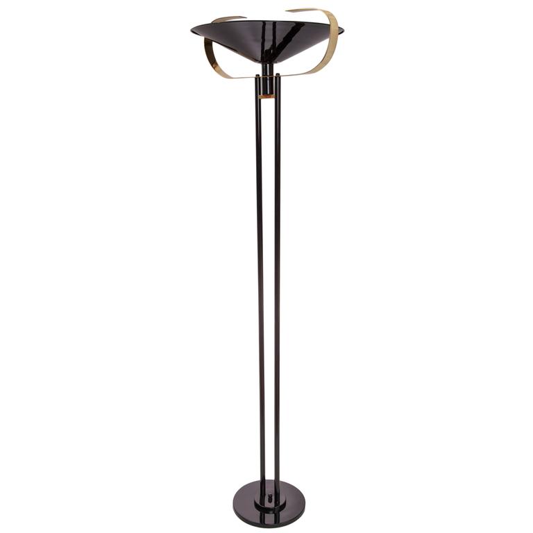1950s Torchiere Floor Lamp For At 1stdibs 1950s Torchiere Floor Lamp For