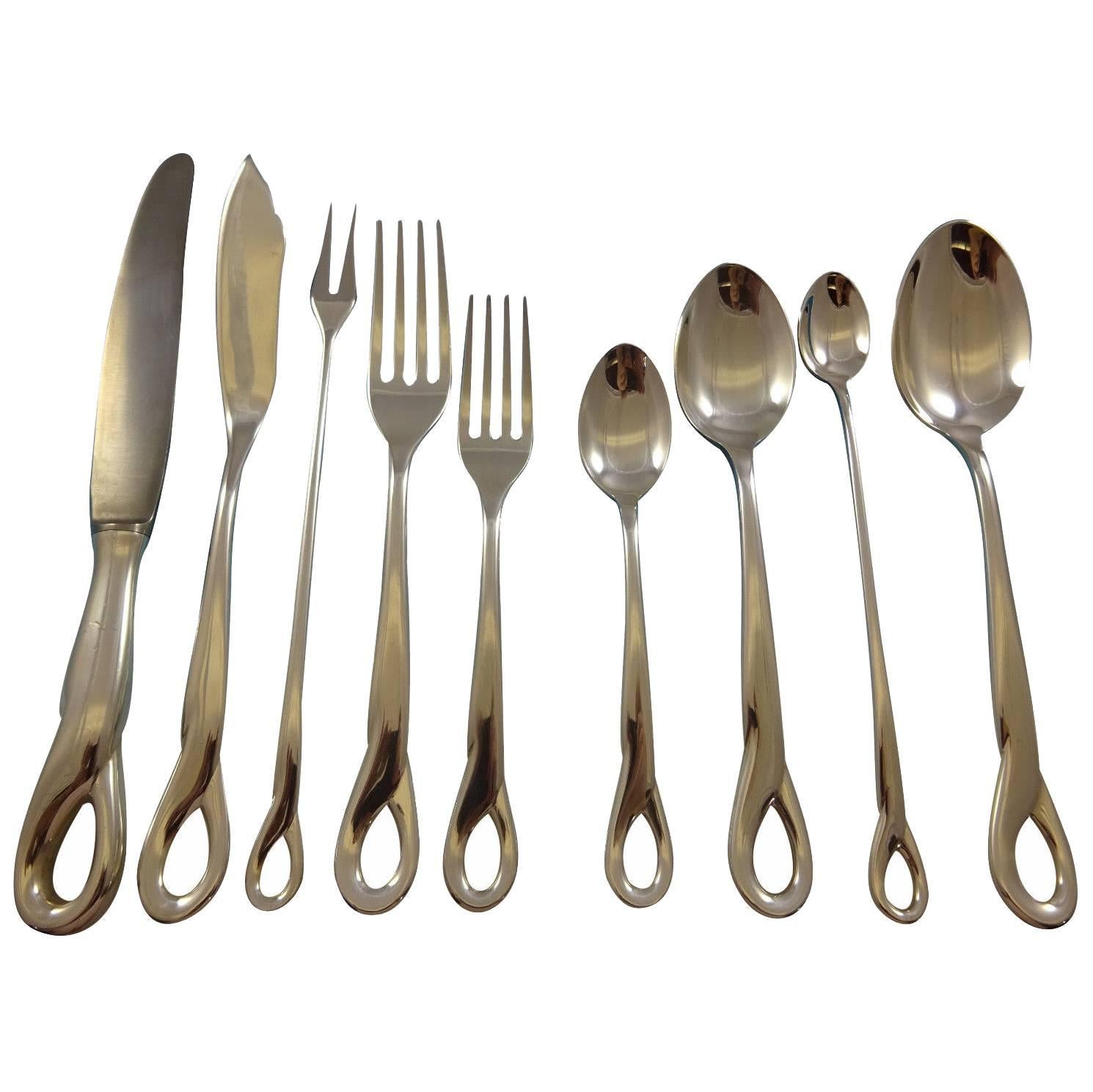 Padova by Tiffany and Co Sterling Silver Flatware Dinner Set Service