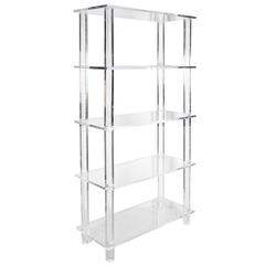 Tall Clear Lucite Etagere 5
