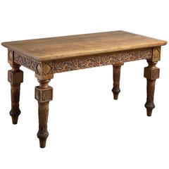 English Oak Side Table 9