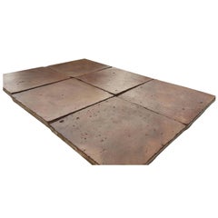 Used Reclaimed "Terracotta Flooring" ( from France) age, 17th Century