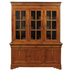 French, 20th Century Cherry Bookcase 10