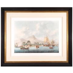 Set of Four Hand-Colored Nautical Engravings by John Cleveley 9