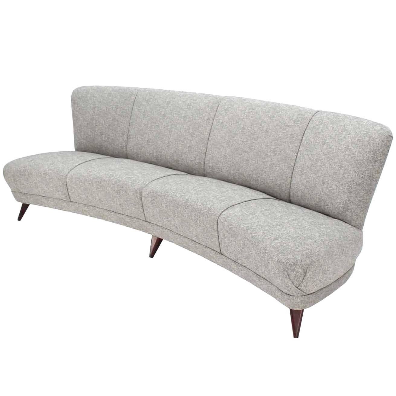 New Upholstery Curved  Cloud Sofa