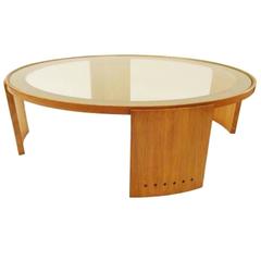 Large Scaled Mid-Century Cocktail or Coffee Table by Jacques Adnet, circa 1950 1