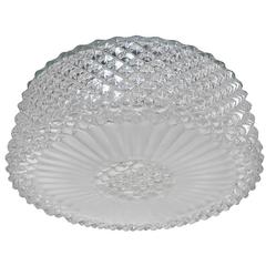 Murano Textured Glass Flush Mount 7
