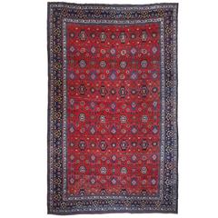 Large Antique Bidjar Carpet 10