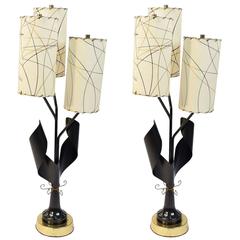 Pair of Art Deco Table Lamps 6