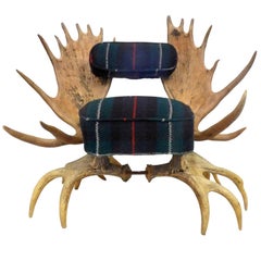 Spectacular American Moose Antler Chair