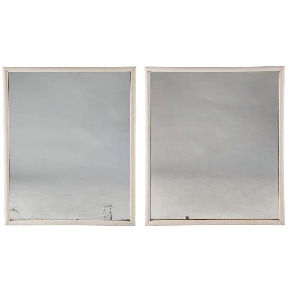 Pair of French Bistro Mirrors