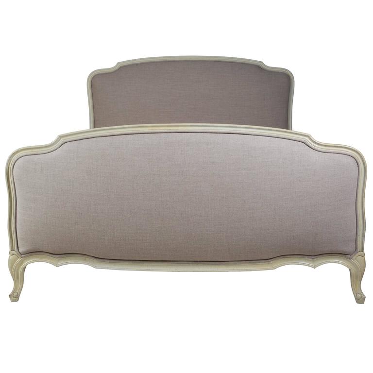 Painted French Double Bed For Sale at 1stdibs