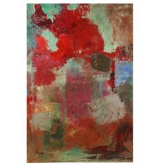 'Seeking Center' Abstract Painting 9