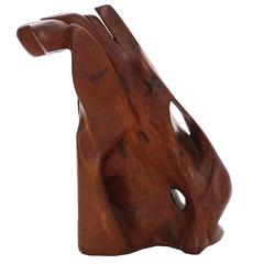 Bronka Stern Locust Wood Figural Sculpture