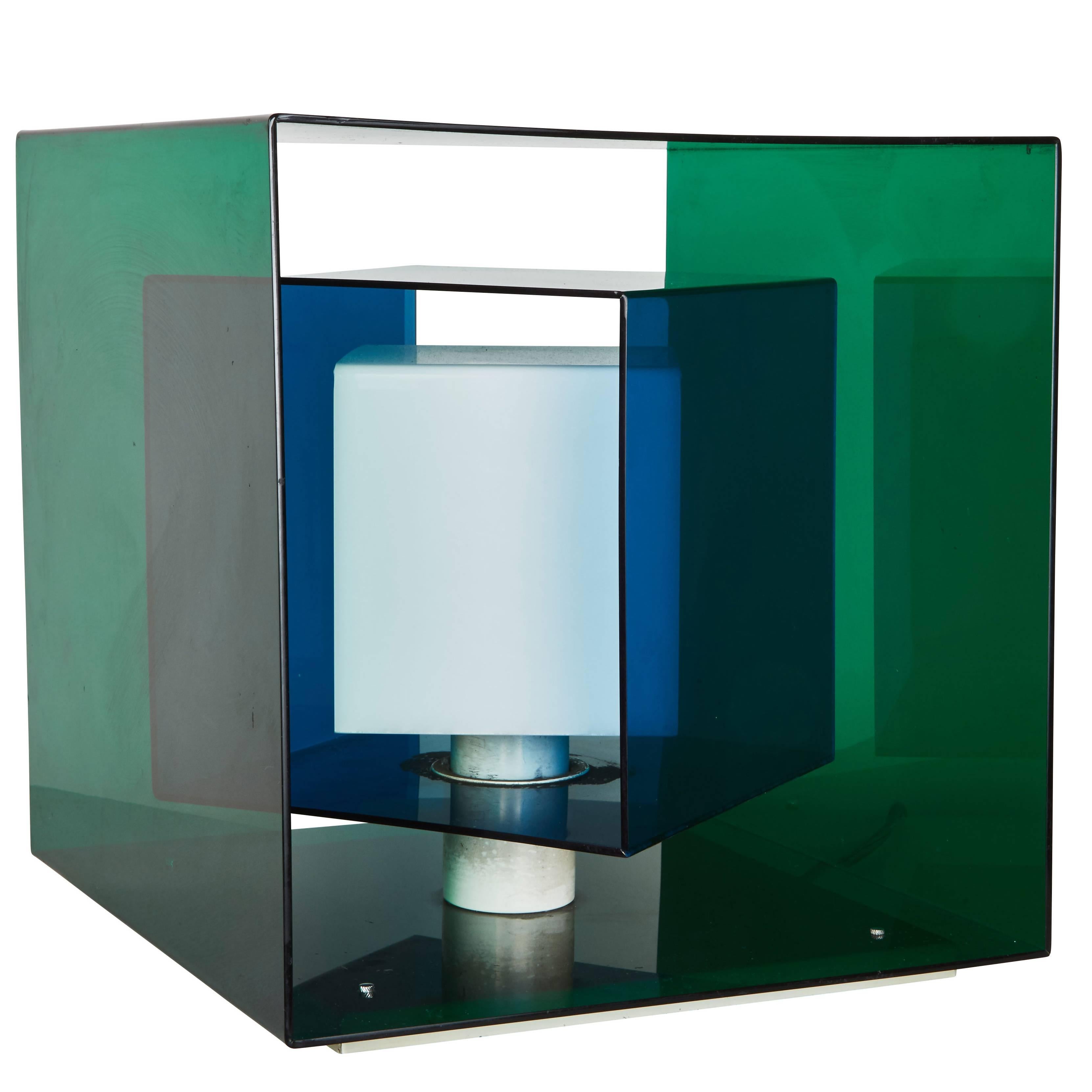 Caleidoscopio Table Lamp by Giorgio Longoni for Stilnovo