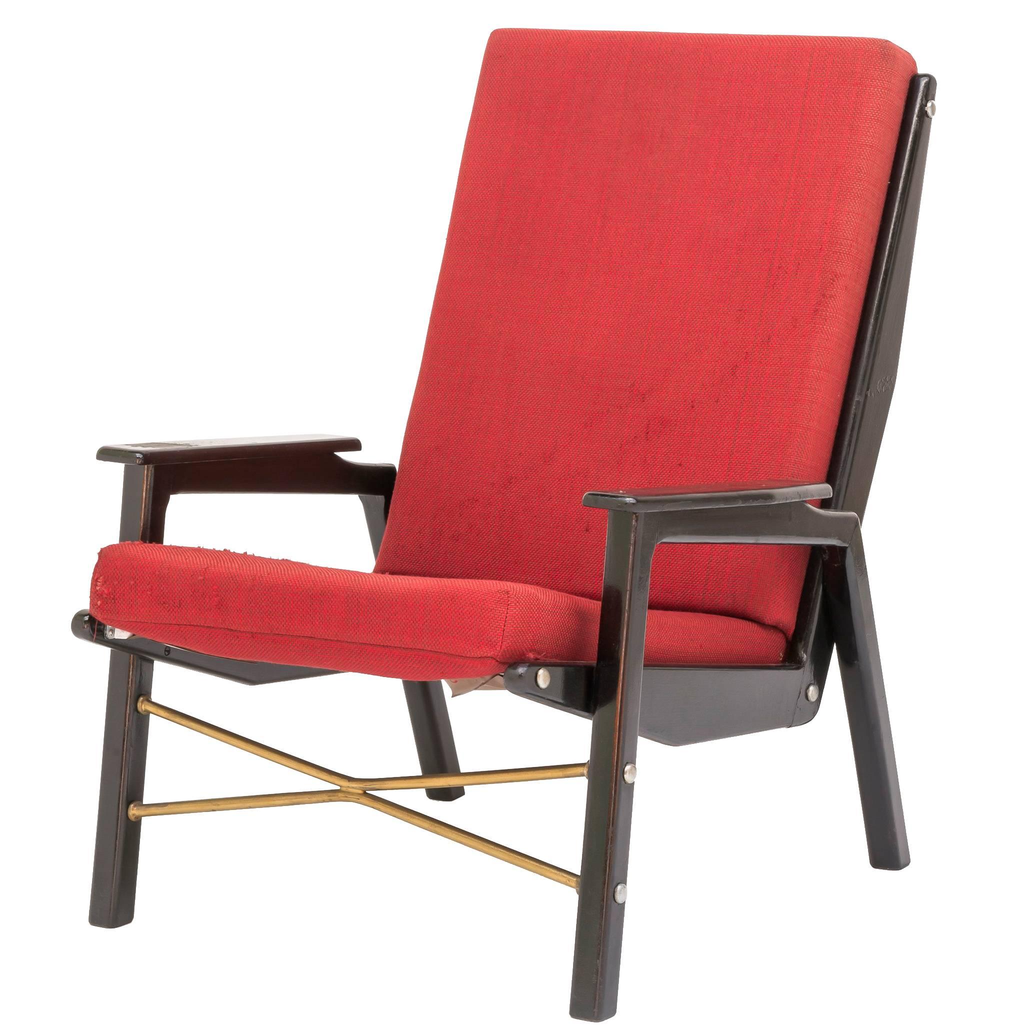 Armchair by Rene-Jean Caillette, Airborne Edition, 1956 For Sale